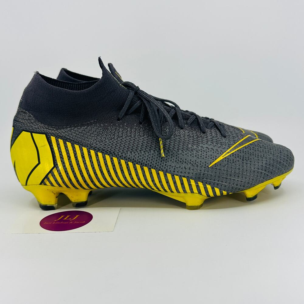 Nike Mercurial Superfly 6 Elite FG Soccer Cleats AH7365-070 Size 9.5 SEE PHOTOS